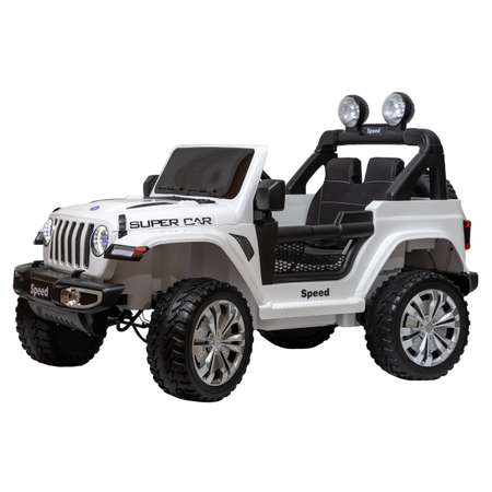 Электромобиль TOYLAND Джип Jeep Rubicon 5016 белый