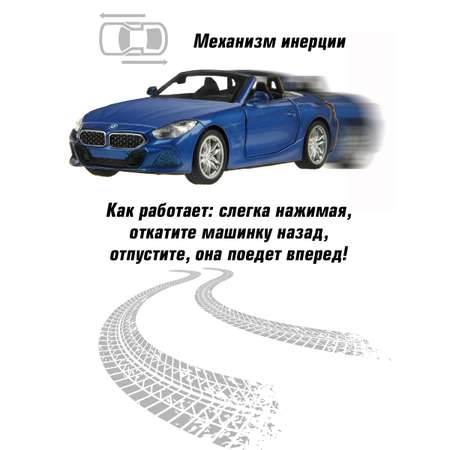 Машинки HOFFMANN 1:38 BMW Z4 M40i металлическая