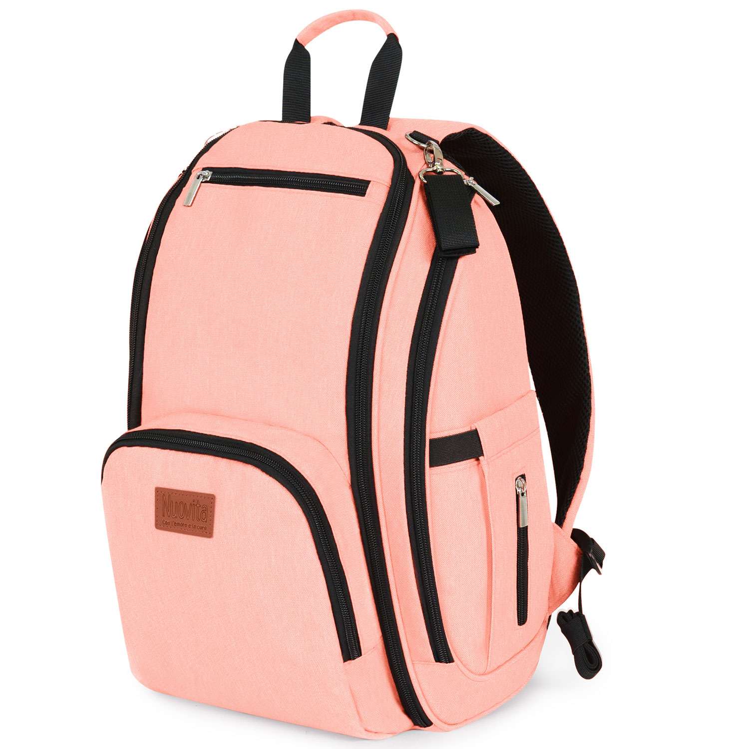 Рюкзак для мамы Nuovita CAPCAP via Розовый - фото 1
