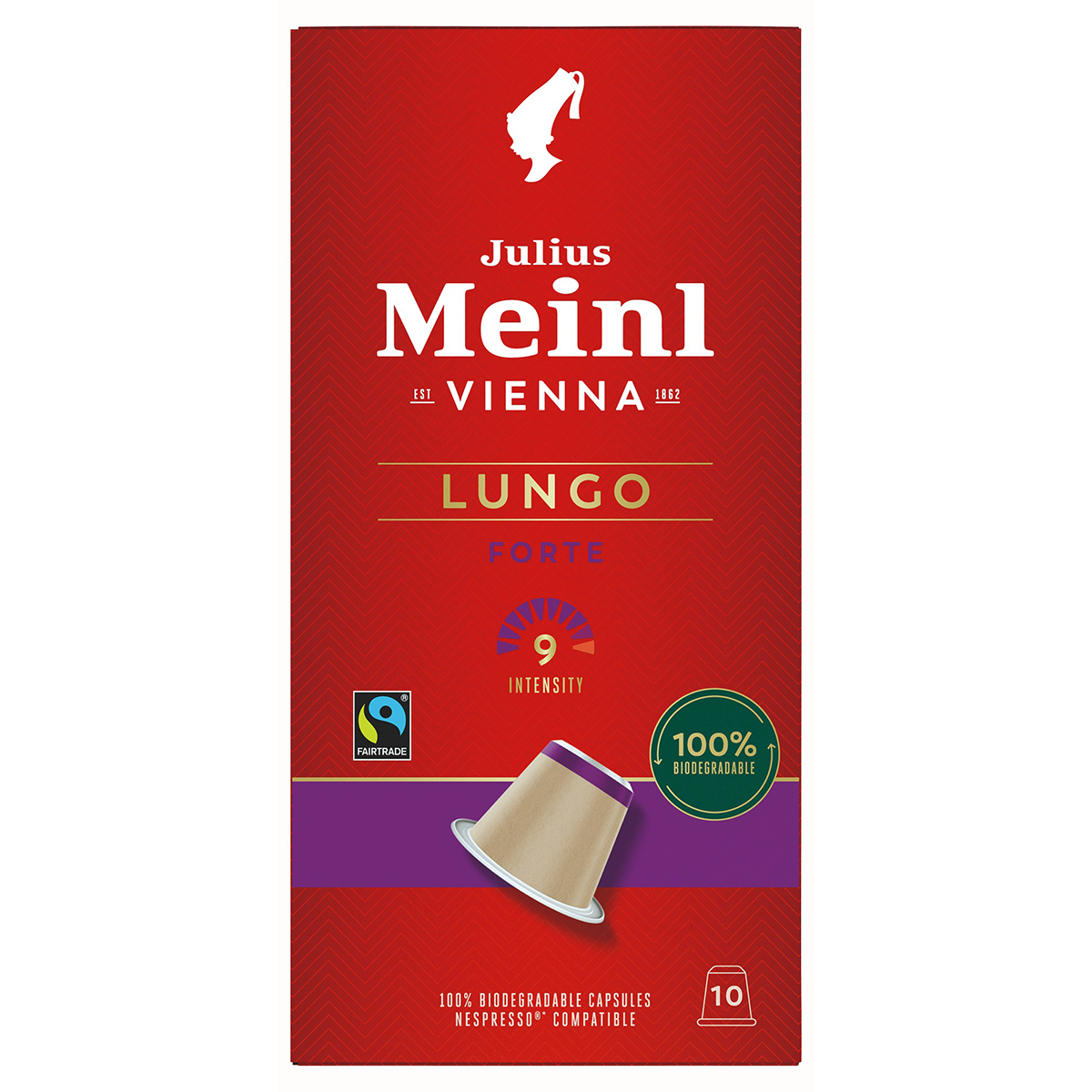 Кофе в капсулах Julius Meinl Лунго форте био система Nespresso Неспрессо 10 шт - фото 3