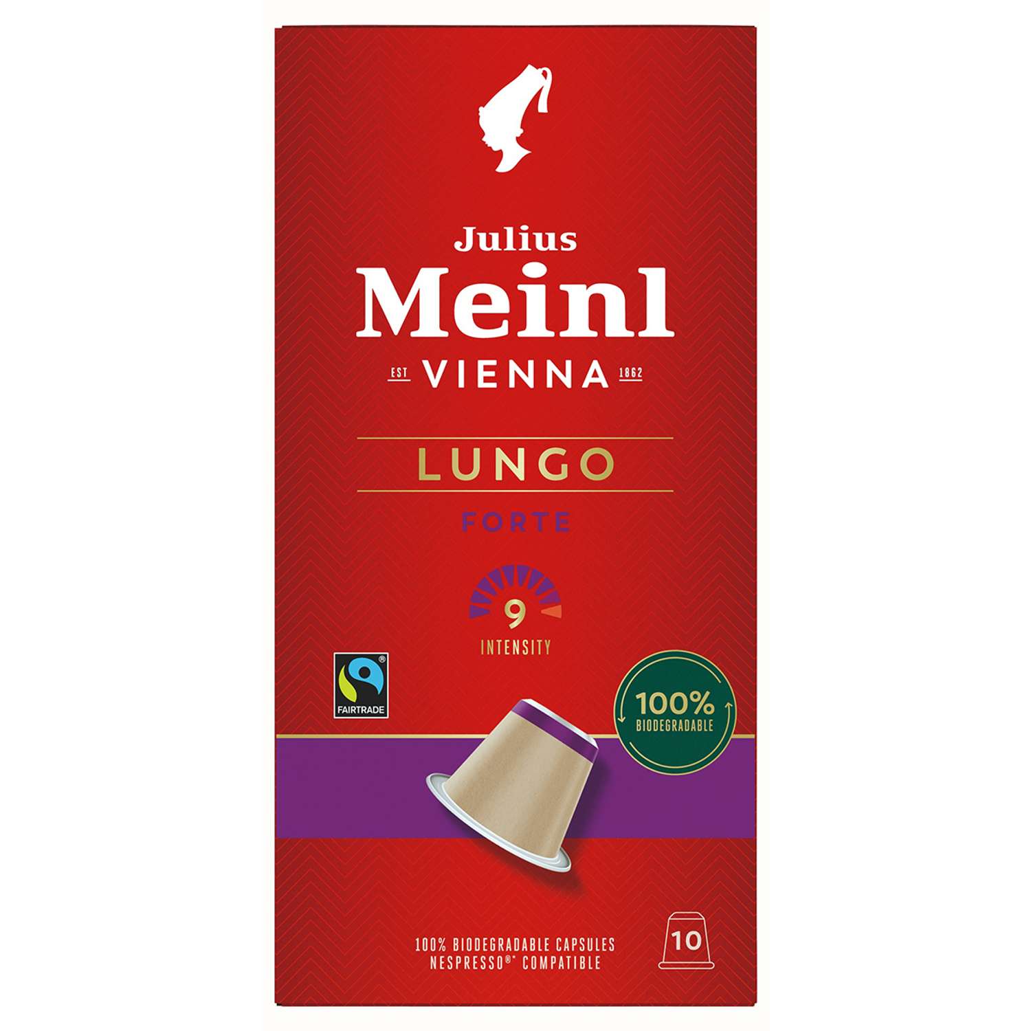 Кофе в капсулах Julius Meinl Лунго форте био система Nespresso Неспрессо 10 шт - фото 3