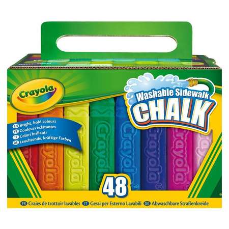 Мел Crayola для асфальта 48 шт.