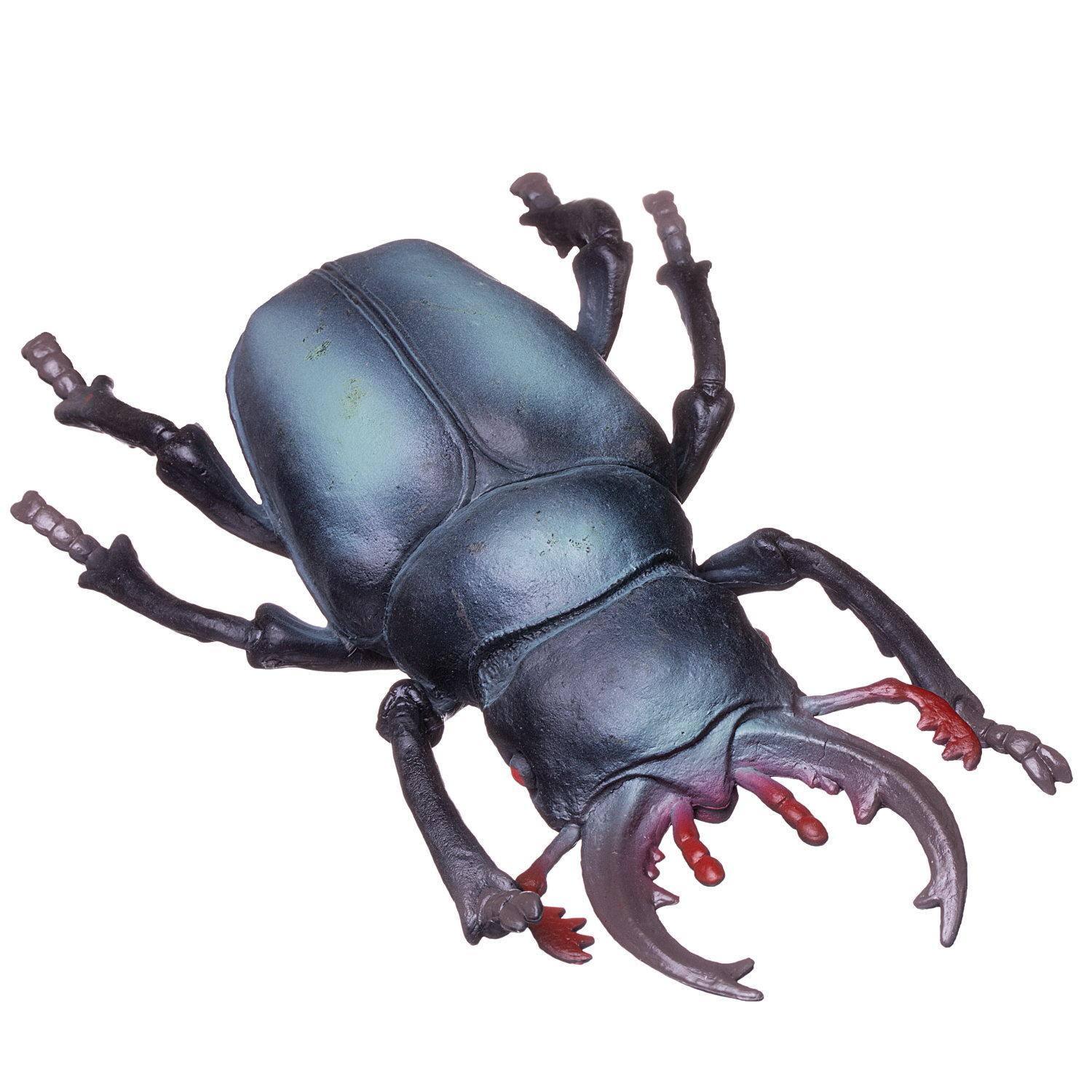Игровой набор Junfa Гигантские насекомые кузнечик скорпион жук олень колорадский жук - фото 5