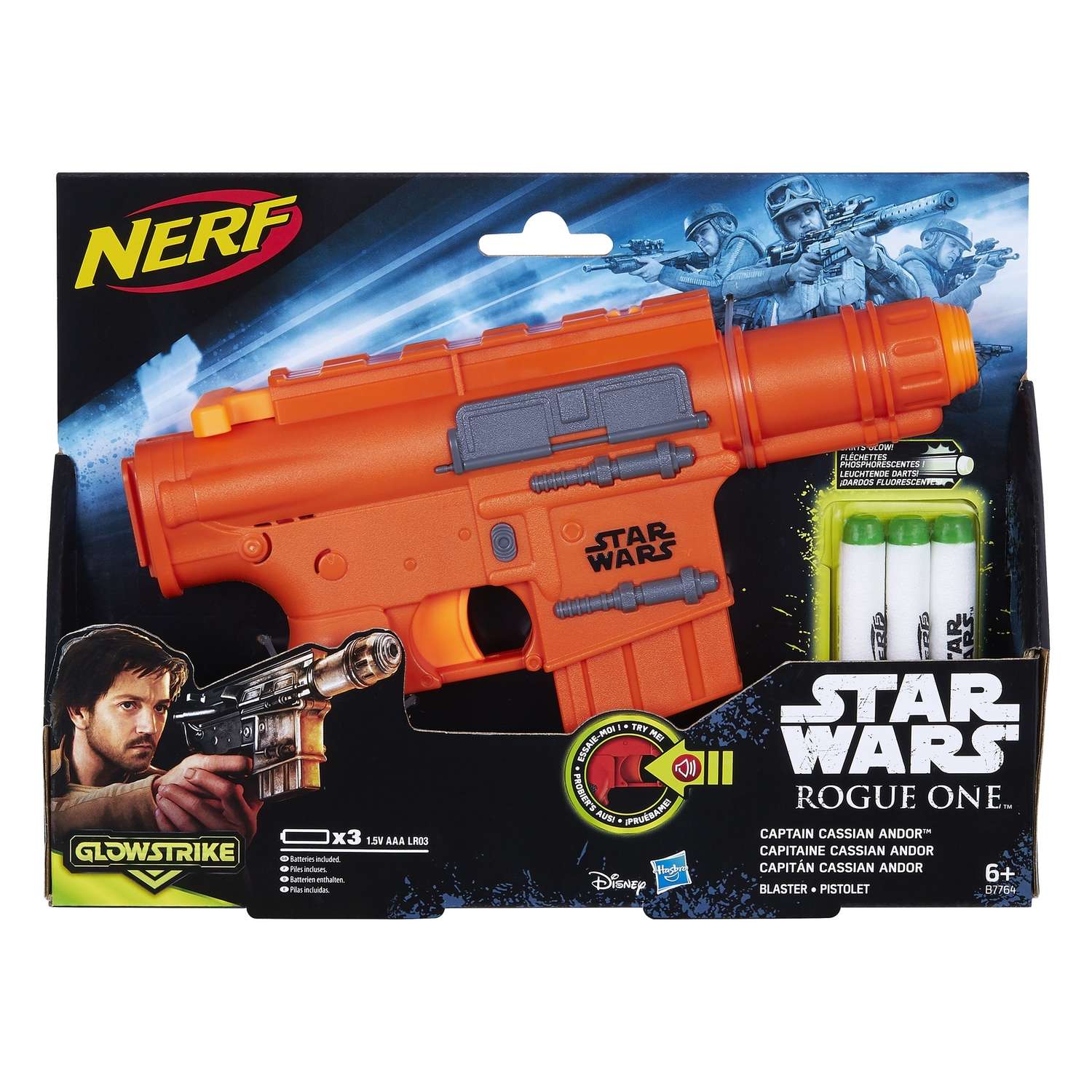 Бластер Nerf Star Wars Боец вселенной (B7764EU4) - фото 2