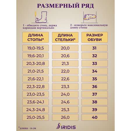 Туфли IRIDIS
