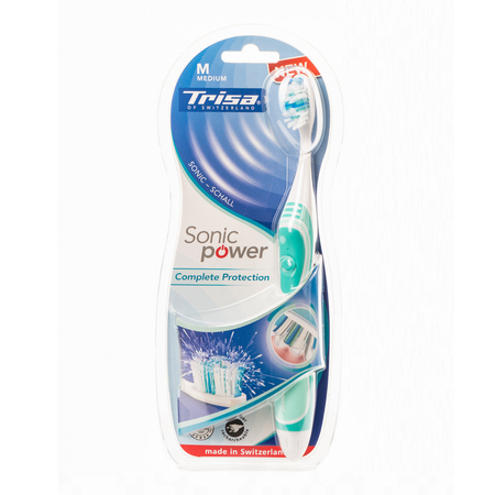 Зубная щетка TRISA электрическая Sonicpower akku 661910-Mint