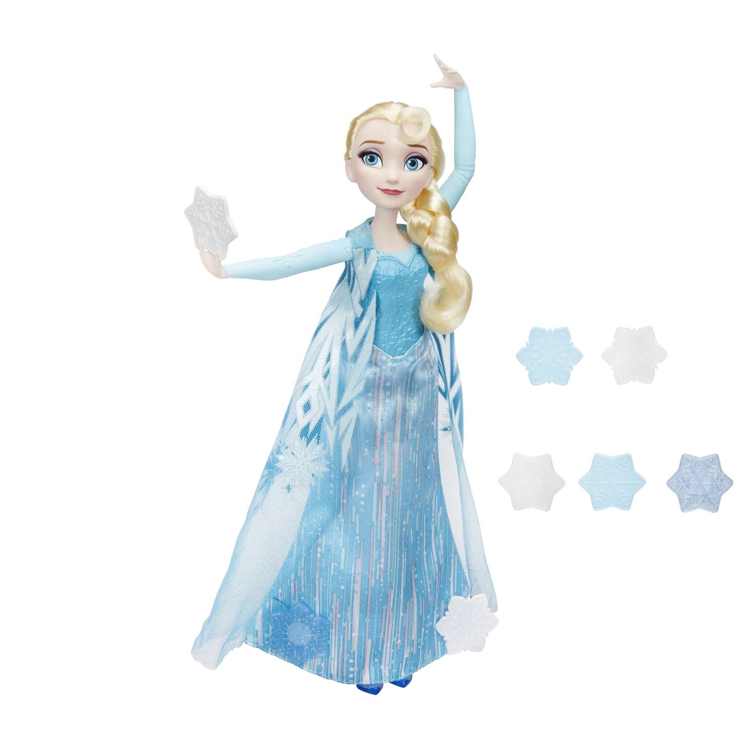 Кукла Princess Эльза запускающая снежинки рукой B9204EU4 - фото 1