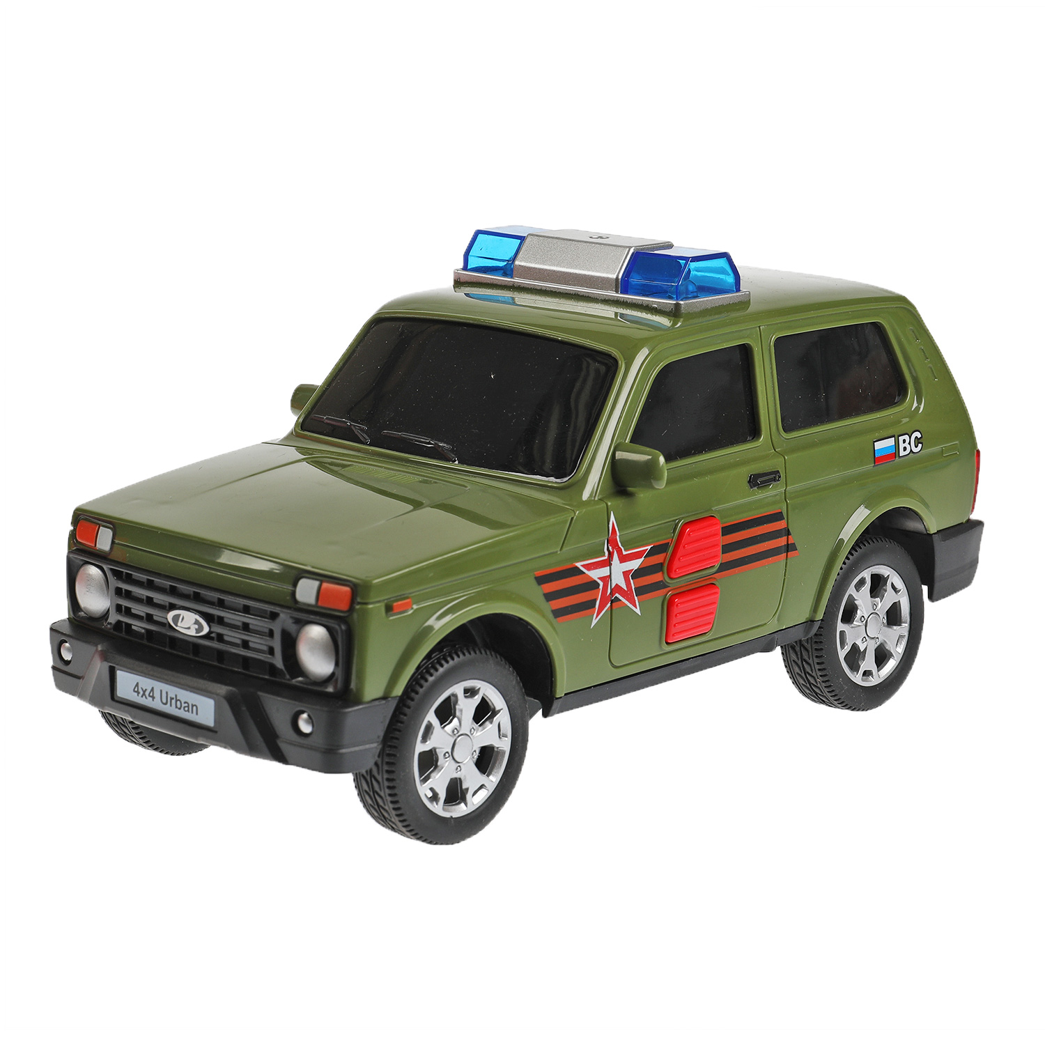 Shantou Технопарк LADA 4x4 URBAN Армия России 19,5 см свет и звук