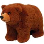 Мягкая игрушка All About Nature Медведь гризли 25 см K8779-PT