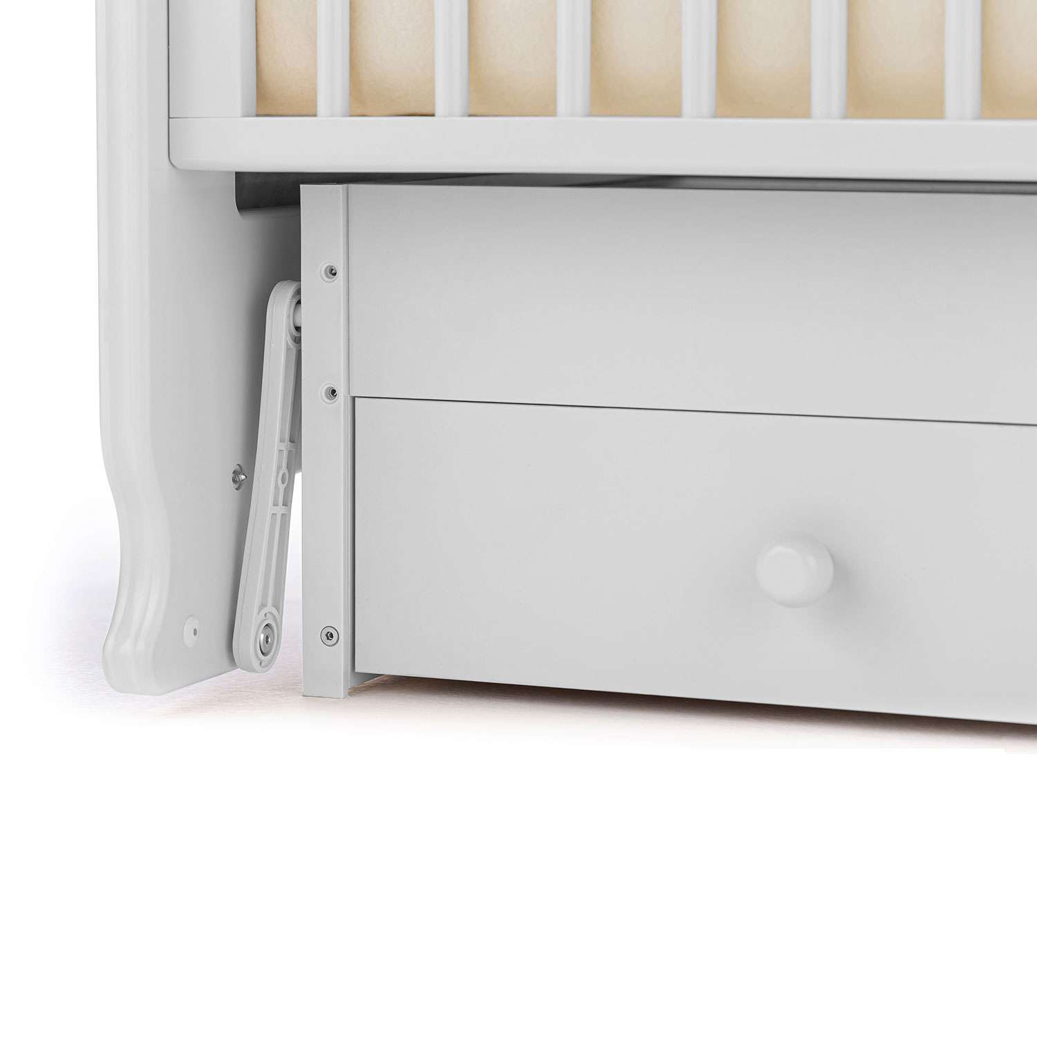Детская кроватка Nuovita прямоугольная, поперечный маятник (белый) - фото 27
