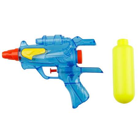 Водяной пистолет Аквамания 1TOY детское игрушечное оружие для мальчиков и девочек игрушки для улицы и ванны голубой