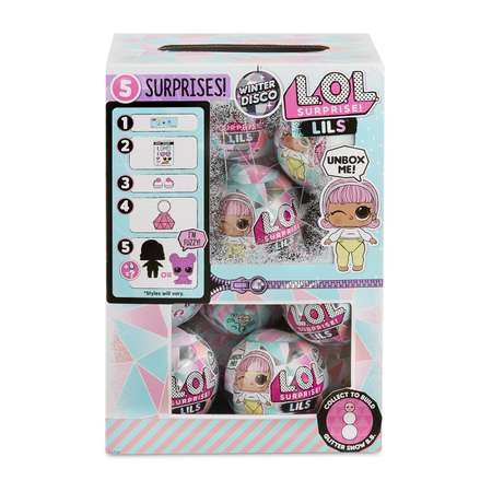 Игрушка L.O.L. Surprise! Зимнее диско сестренка или питомец в непрозрачной упаковке (Сюрприз) 559672