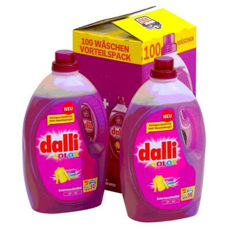 Жидкость для стирки DALLI Color для стирки цветного белья 2х2.75 л 100 стирок