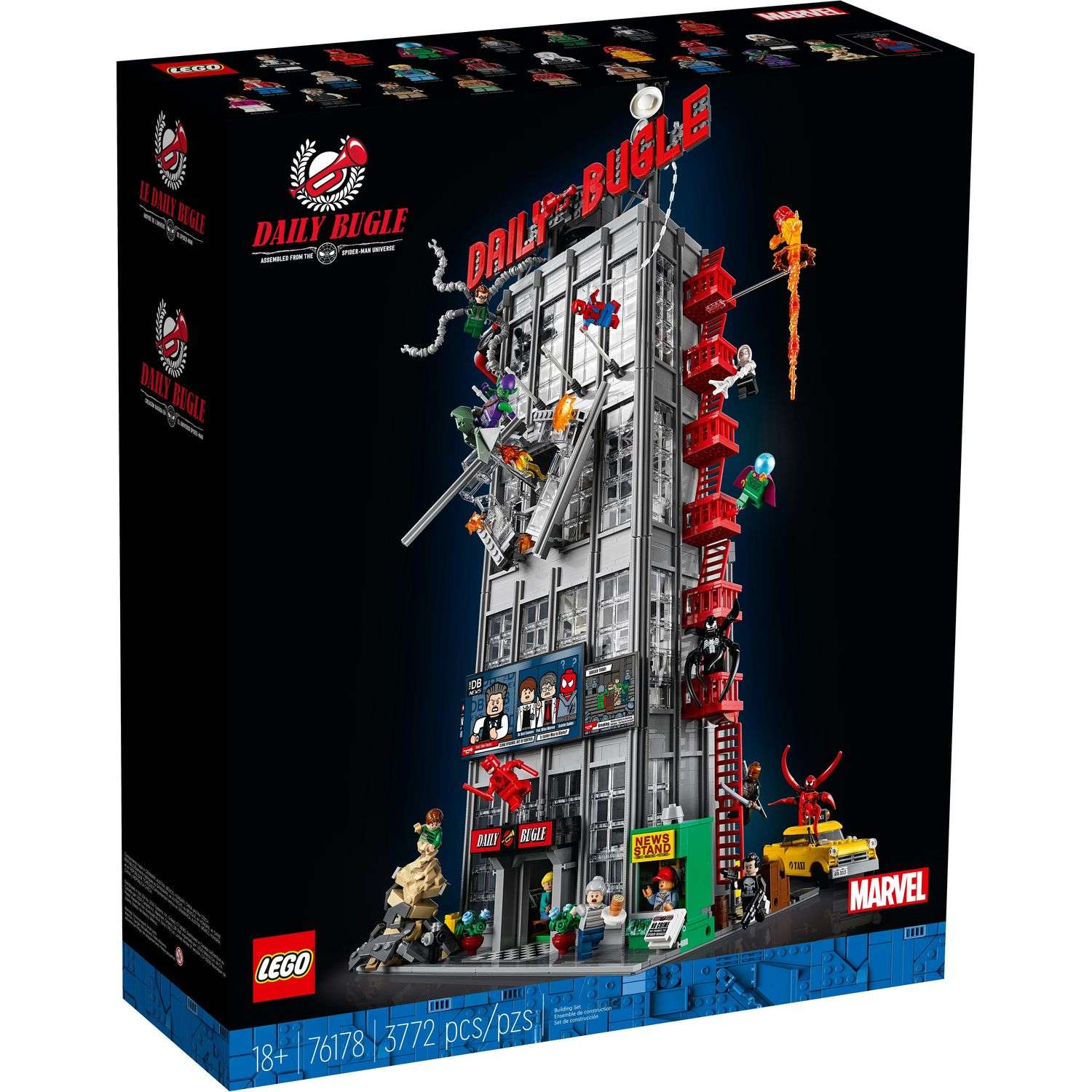 Конструктор LEGO Marvel Super Heroes Редакция Дейли Бьюгл 76178 - фото 1