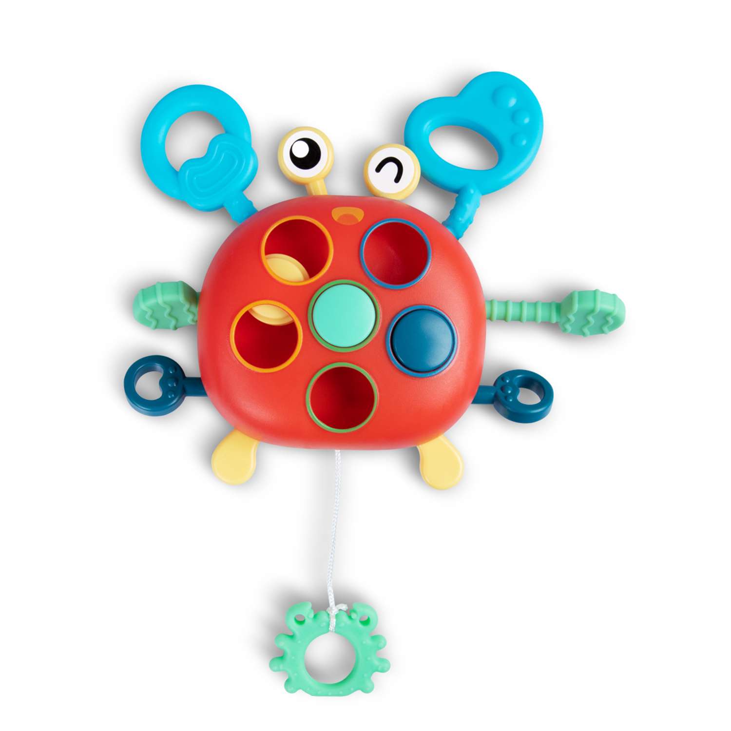Игрушка развивающая Smart Baby Крабик Сортер Прорезыватель для малышей - фото 13