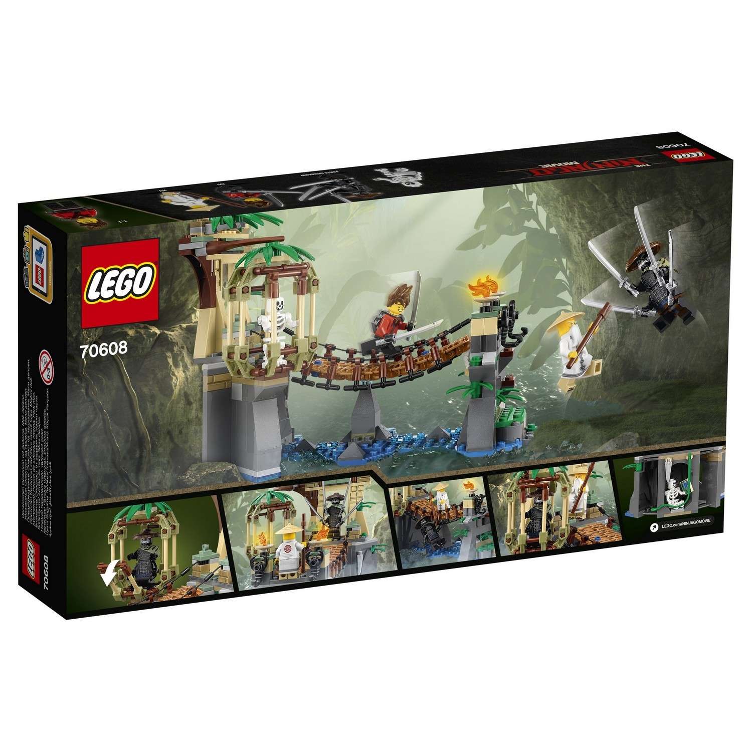 Конструктор LEGO Ninjago Битва Гармадона и Мастера Ву (70608) - фото 3