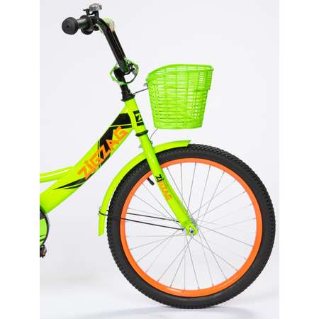 Велосипед ZigZag CLASSIC зеленый 18 дюймов