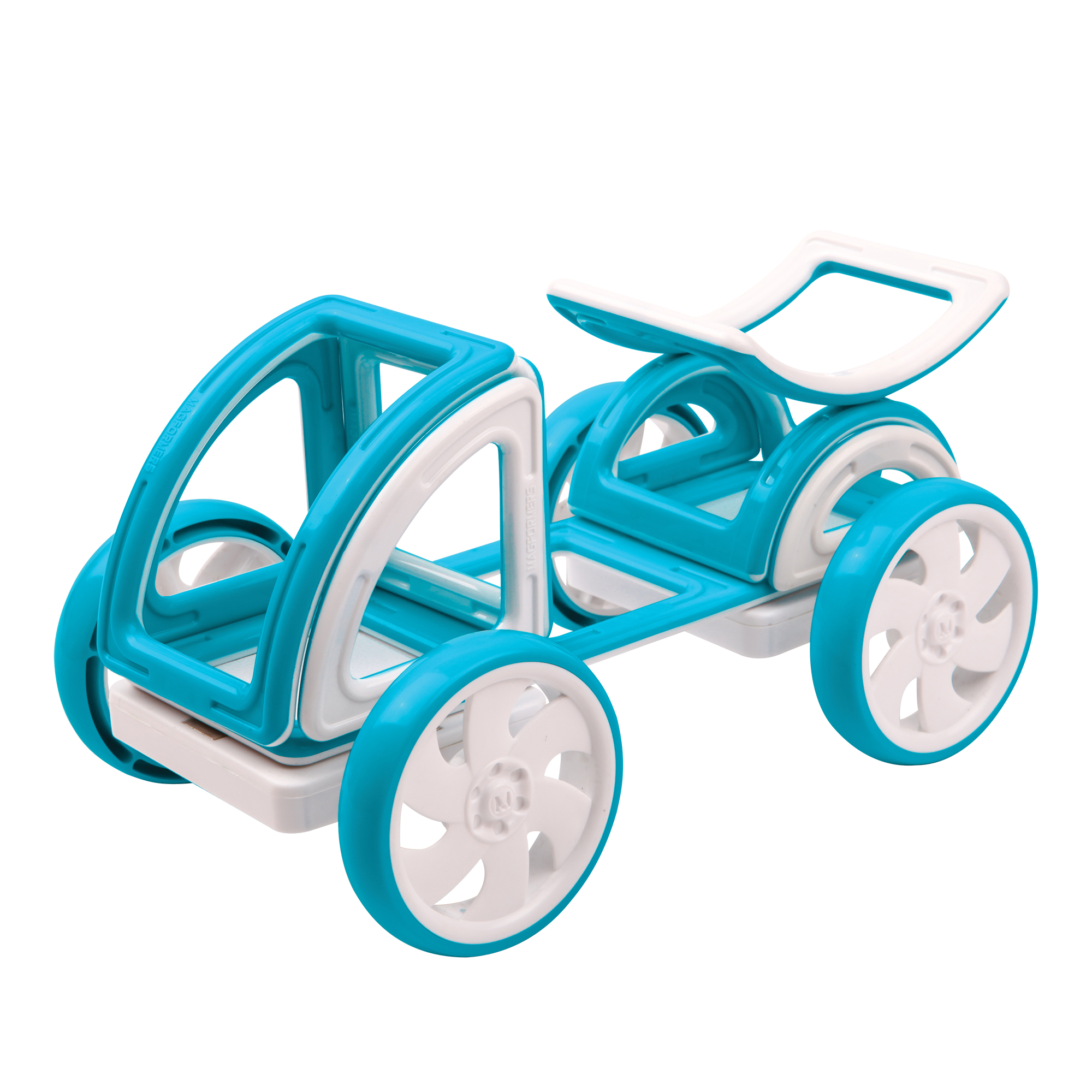 Магнитный конструктор Magformers My First Buggy 14-Blue - фото 5