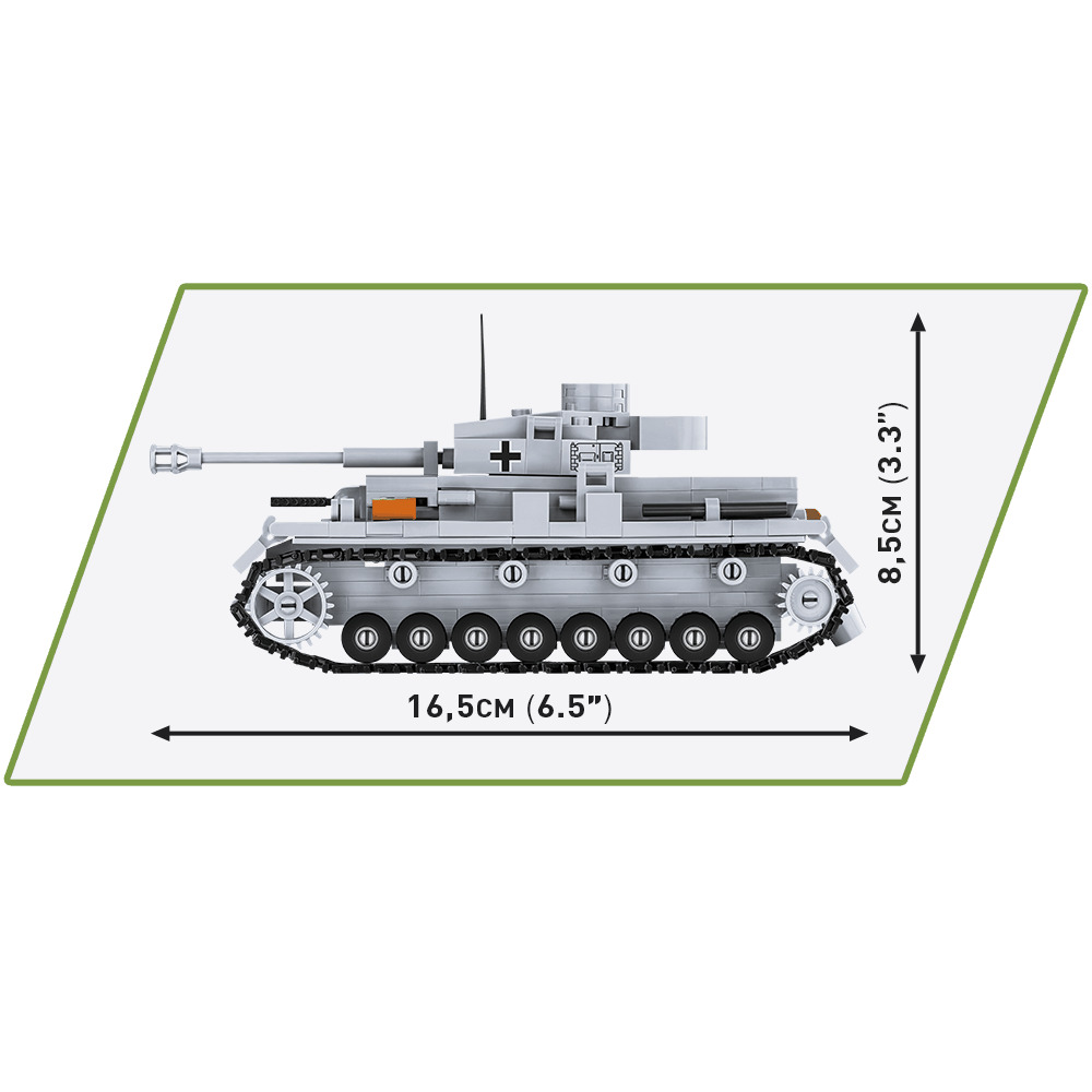 Конструктор COBI Немецкий танк Panzer IV Ausf.G - фото 6