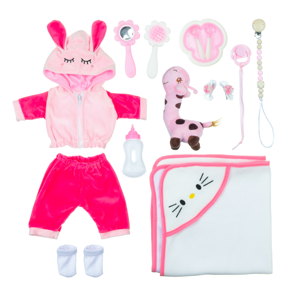 Кукла Реборн QA BABY Натали девочка интерактивная Пупс набор игрушки для ванной для девочки 38 см 3809 - фото 15