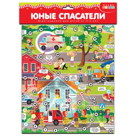 Игра Дрофа-Медиа Ходилки Юные спасатели 4291