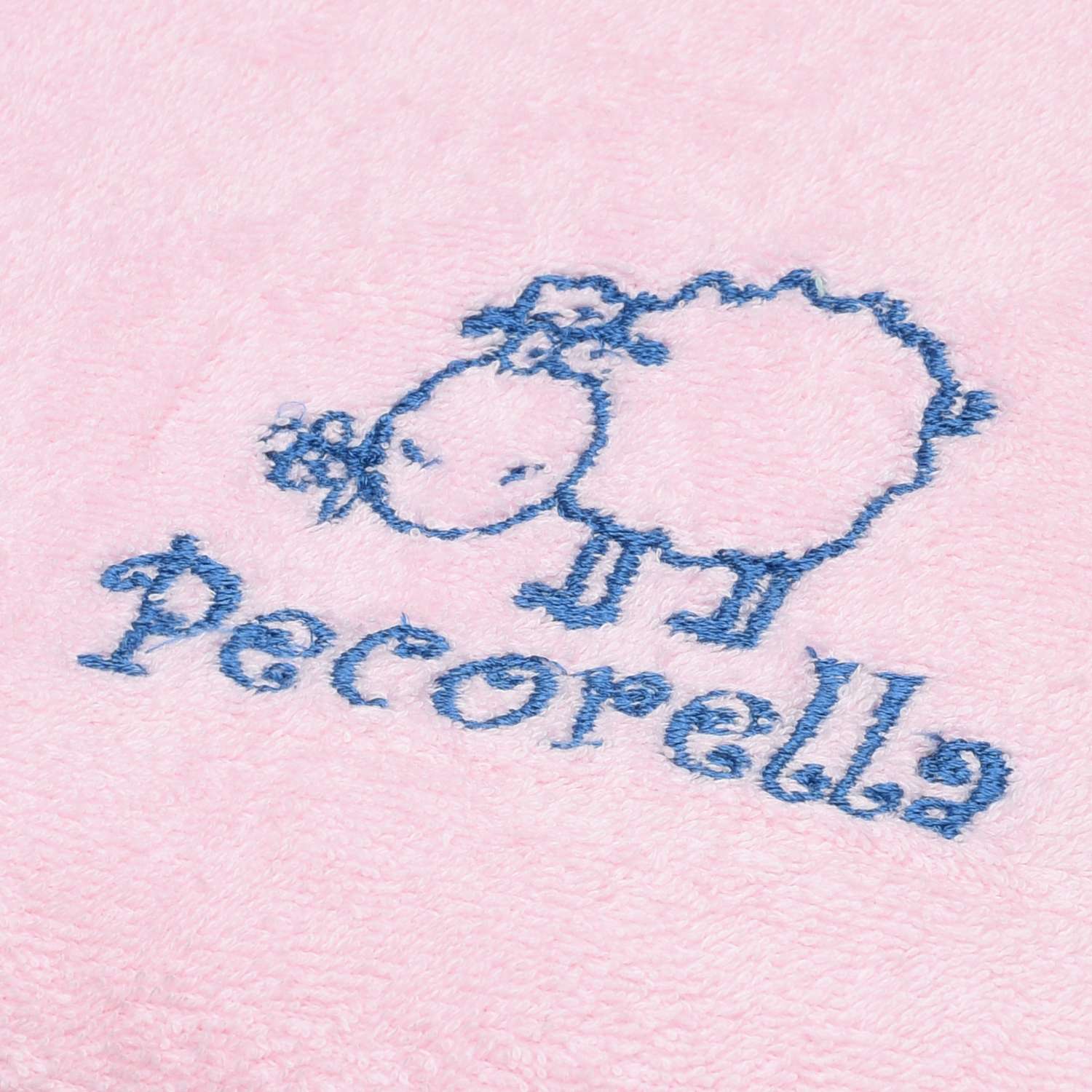 Полотенце на липучке Pecorella Розовое - фото 5