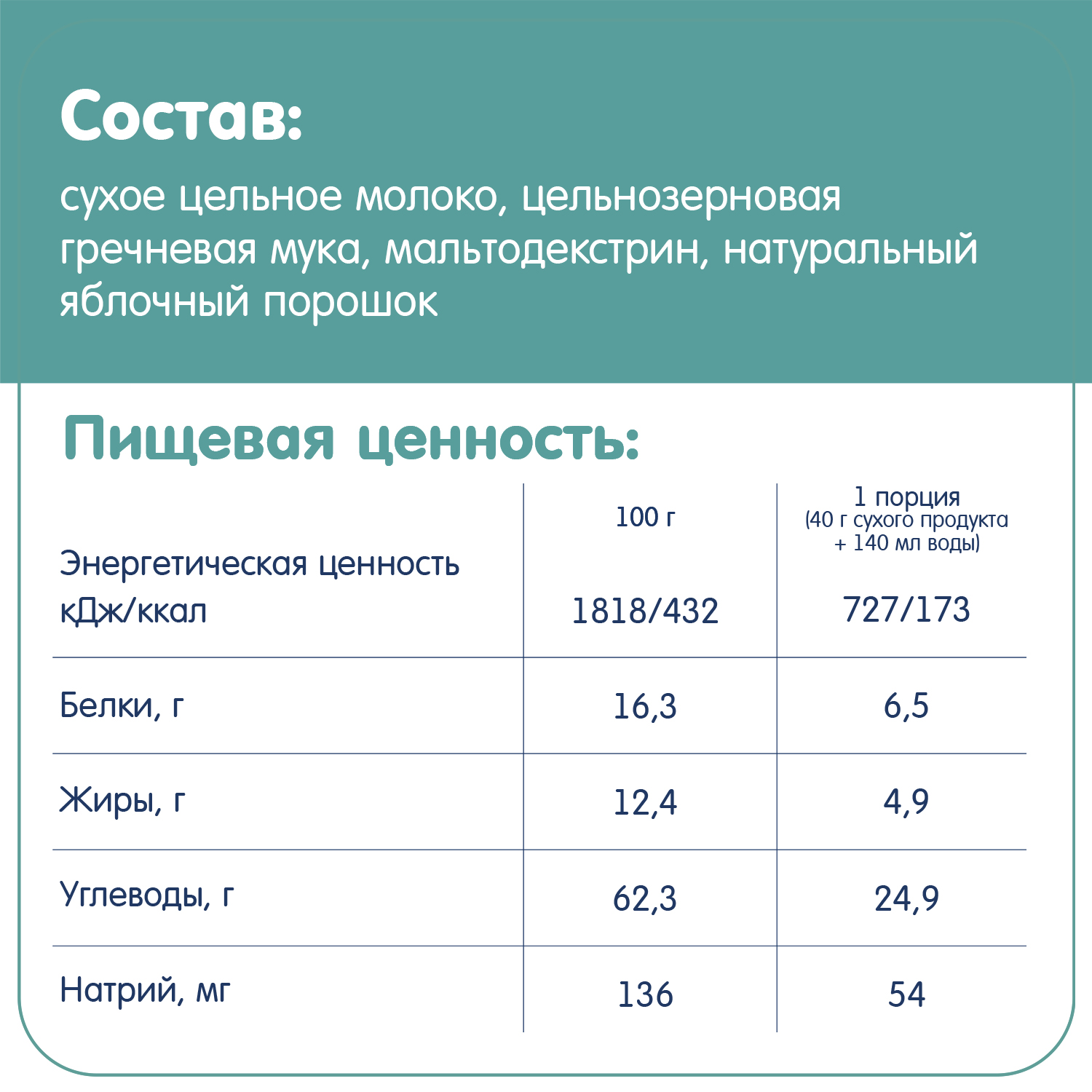 Каша молочная Fleur Alpine гречневая с яблоком 200г с 4месяцев - фото 7