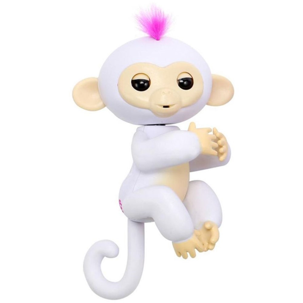 Интерактивная игрушка Ripoma обезьянка белый - фото 1