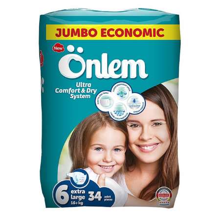 Подгузники Onlem 34 шт. 6