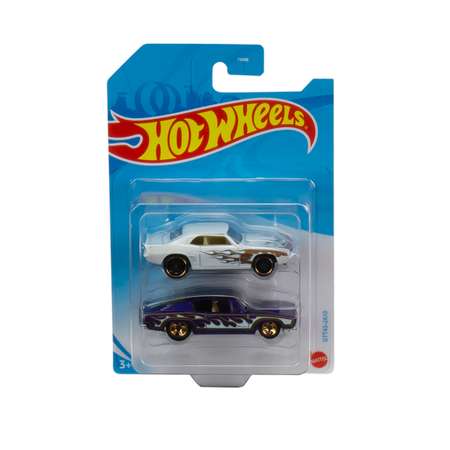 Набор машинок Hot Wheels Пламя масштабные 2шт GTT43