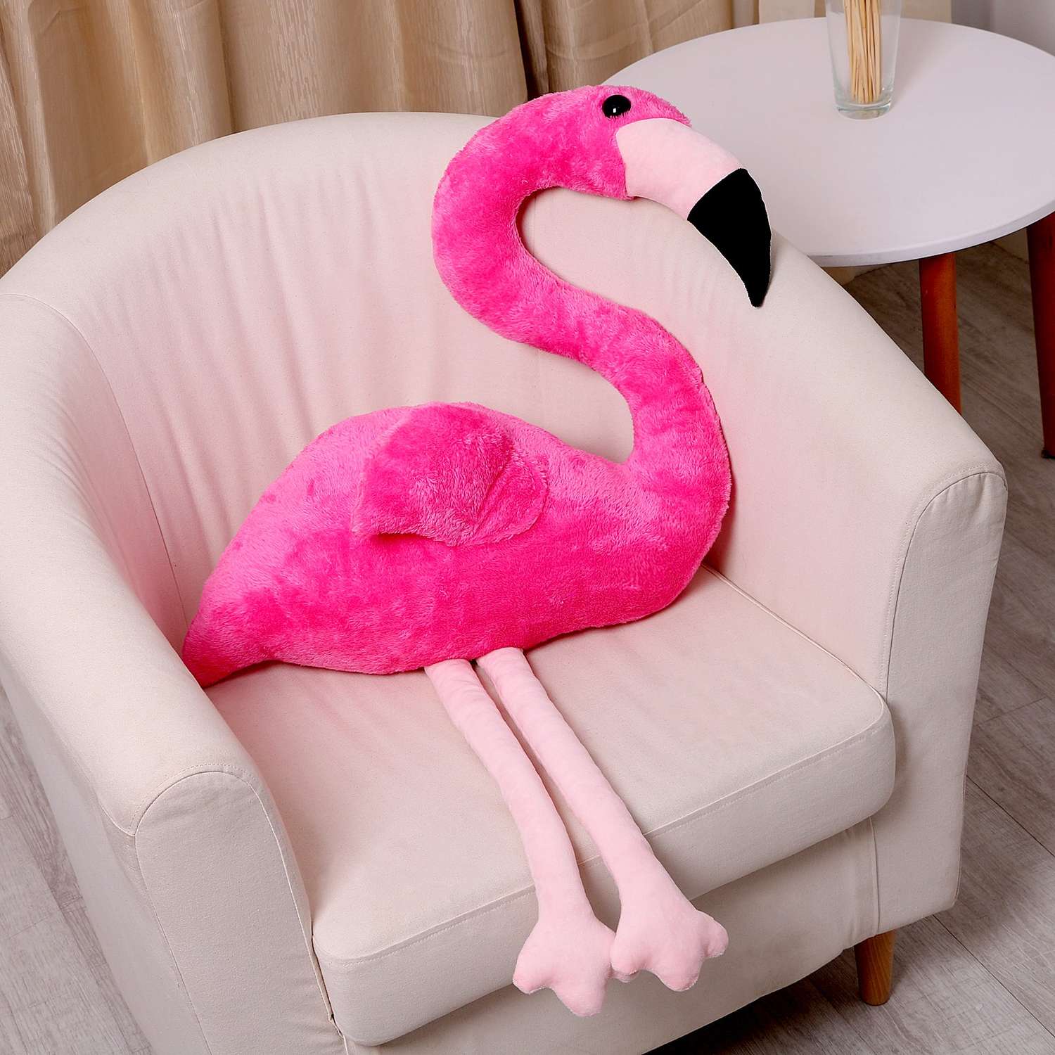 Мягкая игрушка Sima-Land «Фламинго» 125 см - фото 1