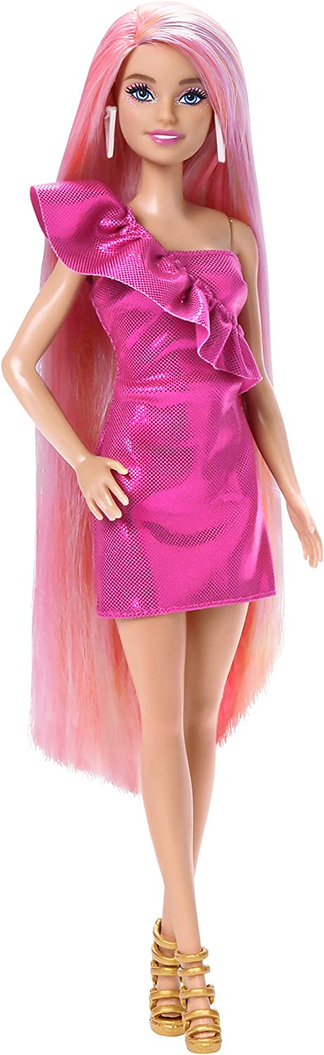 Кукла модельная Barbie Hair Play Кошка HKT96 - фото 2