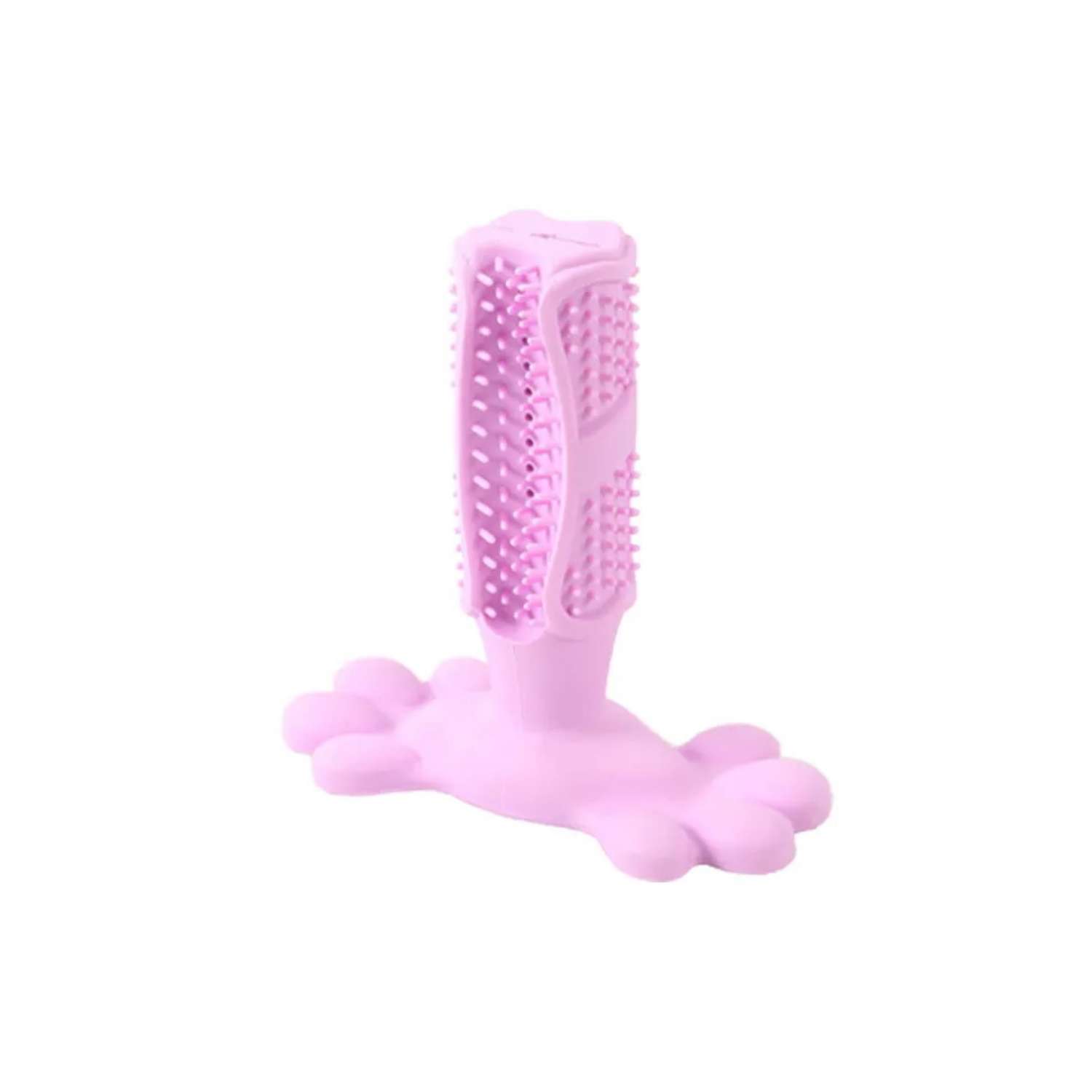 Игрушка для чистки зубов Play Dog Кактус розовый - фото 1
