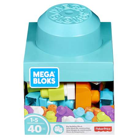 Конструктор Mega Bloks Блоки для развития воображения 40 деталей FRX19