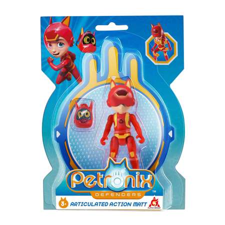 Набор игровой Petronix Фигурка героя Мэтт и рюкзак 40797