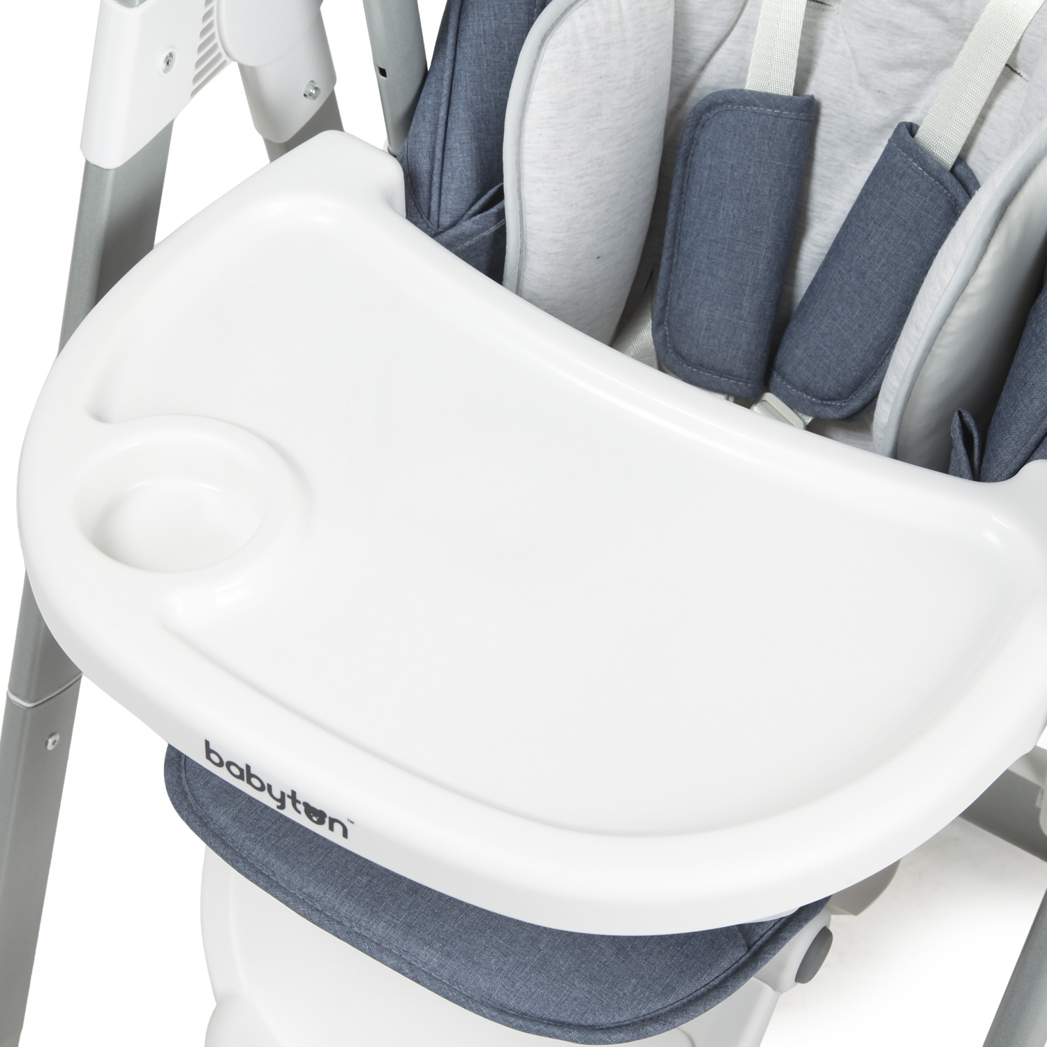 Стульчик-качели Babyton Combi Care Blue - фото 13