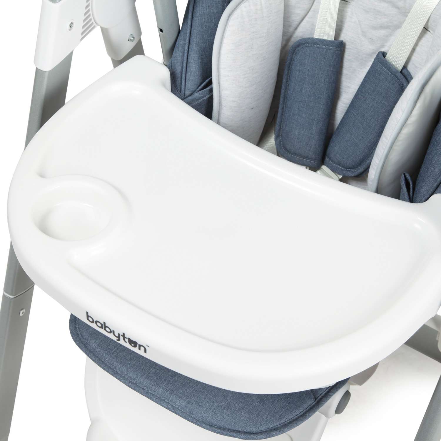 Стульчик-качели Babyton Combi Care Blue - фото 13