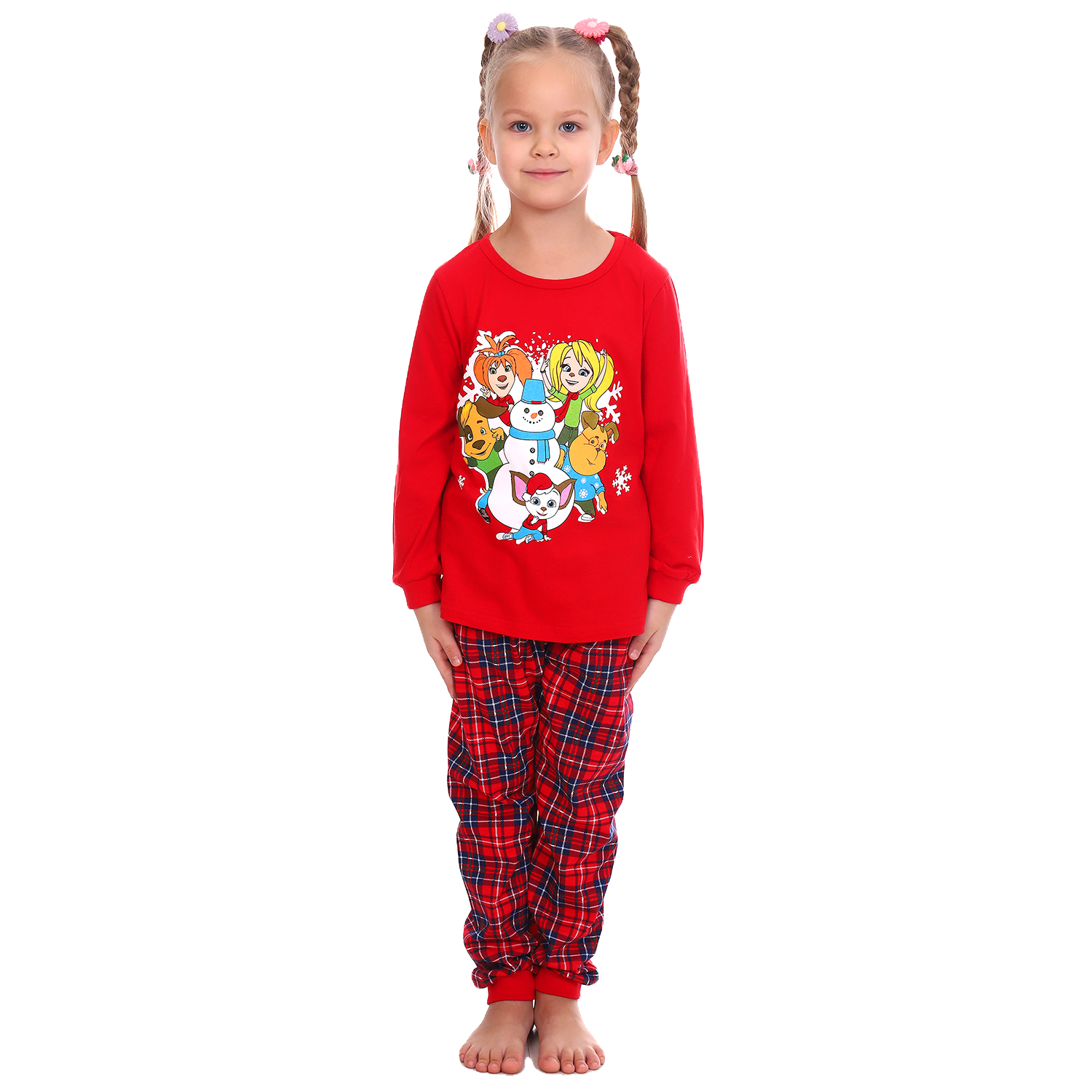 Пижама Детская Одежда 0405КПрД2/красный5 - фото 2
