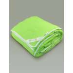 Одеяло SELENA Crinkle line 140х205 см с наполнителем Лебяжий пух зеленое