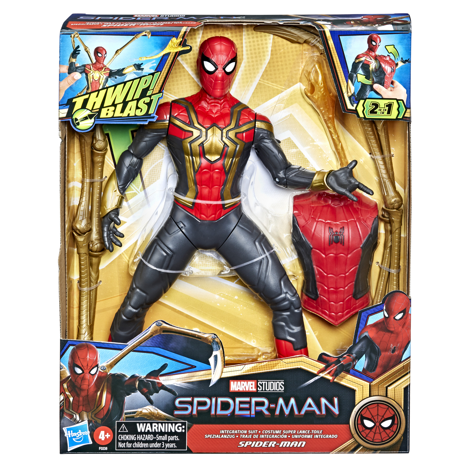 Фигурка Человек-Паук (Spider-man) Титан Делюкс Человек-паук F02385L0 - фото 2