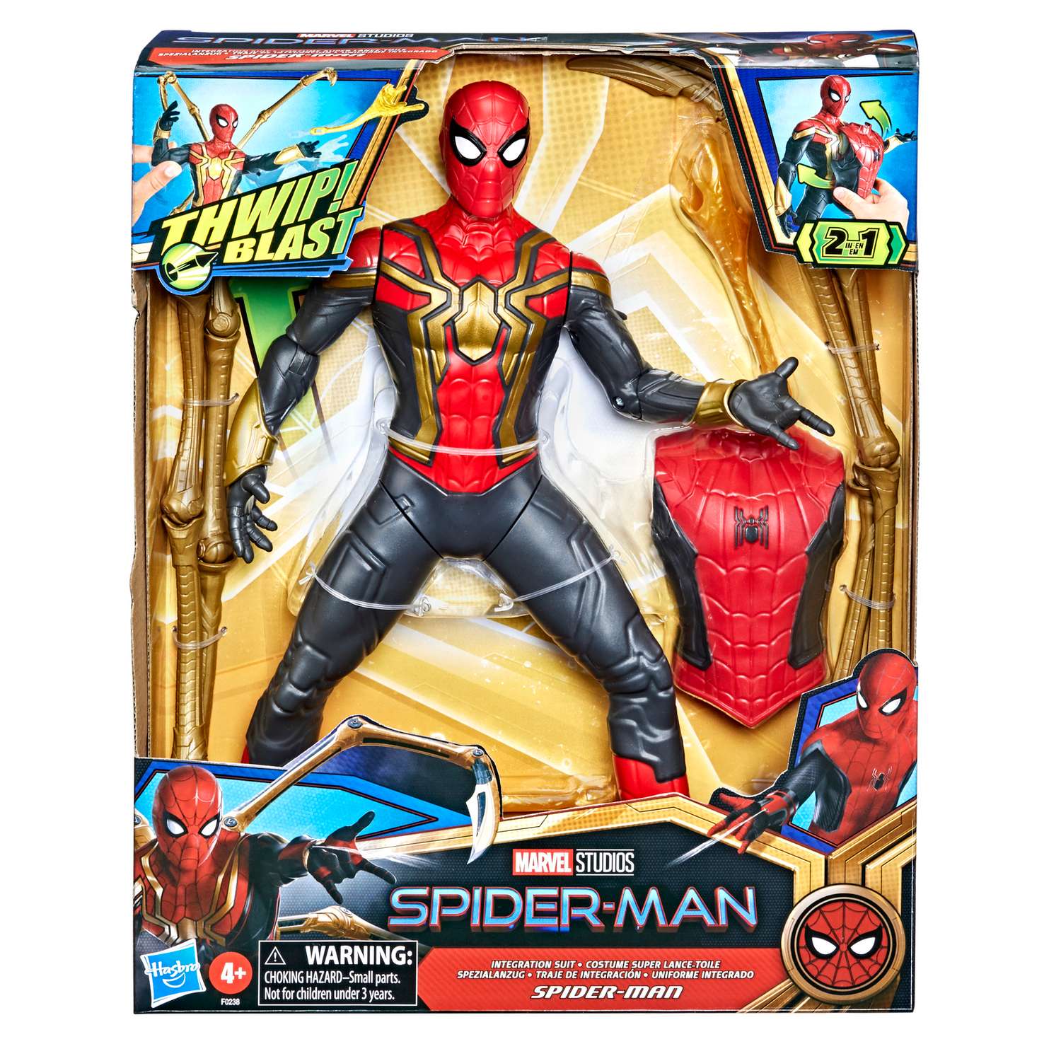 Фигурка Человек-Паук (Spider-man) Титан Делюкс Человек-паук F02385L0 - фото 2