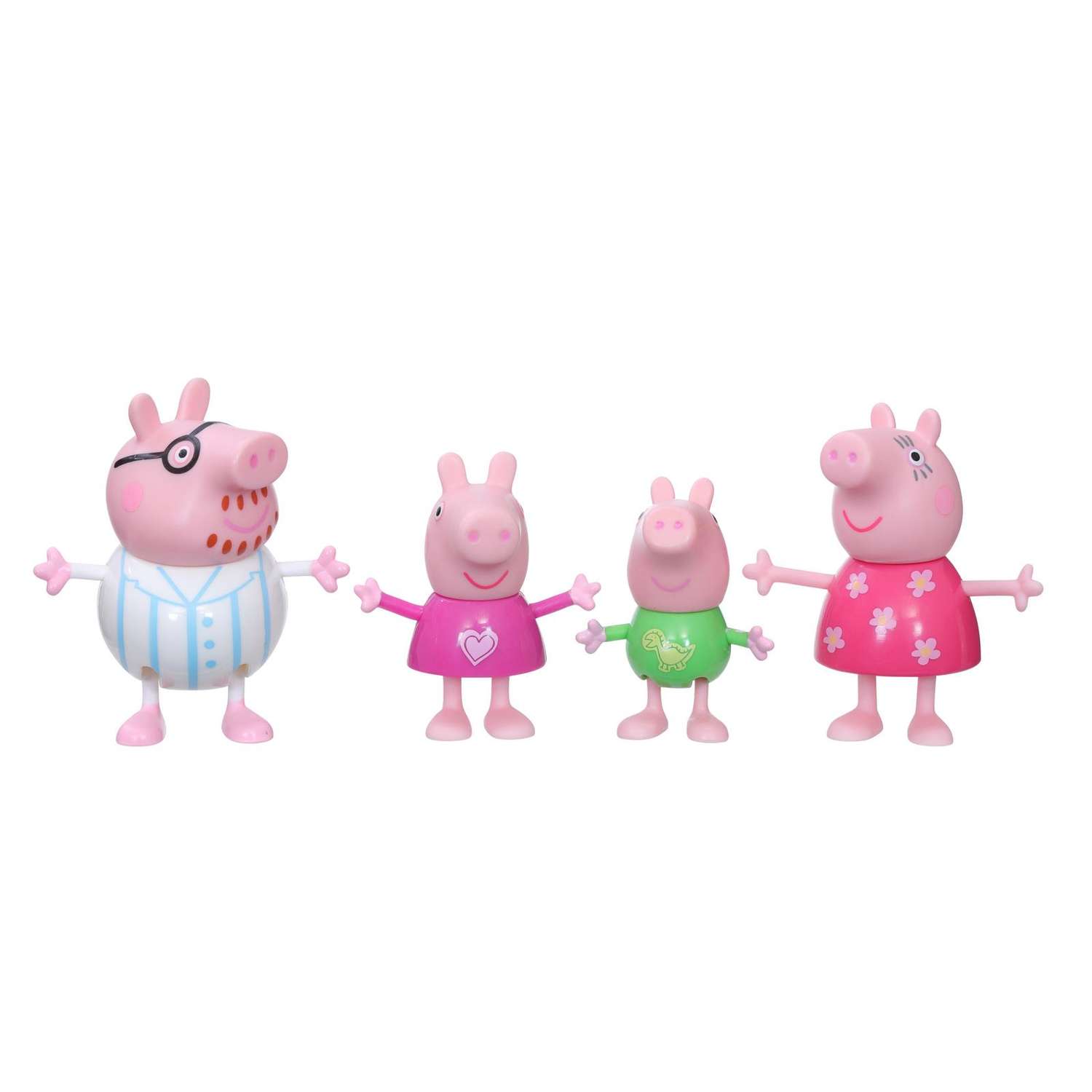 Набор игровой Peppa Pig Семья свинки Пеппы пижама F21925X0 - фото 1