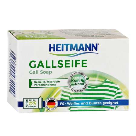 Пятновыводитель Heitmann Gallseife на основе желчного мыла 100 гр