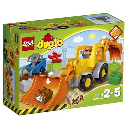 Конструктор LEGO DUPLO Town Экскаватор-погрузчик (10811)