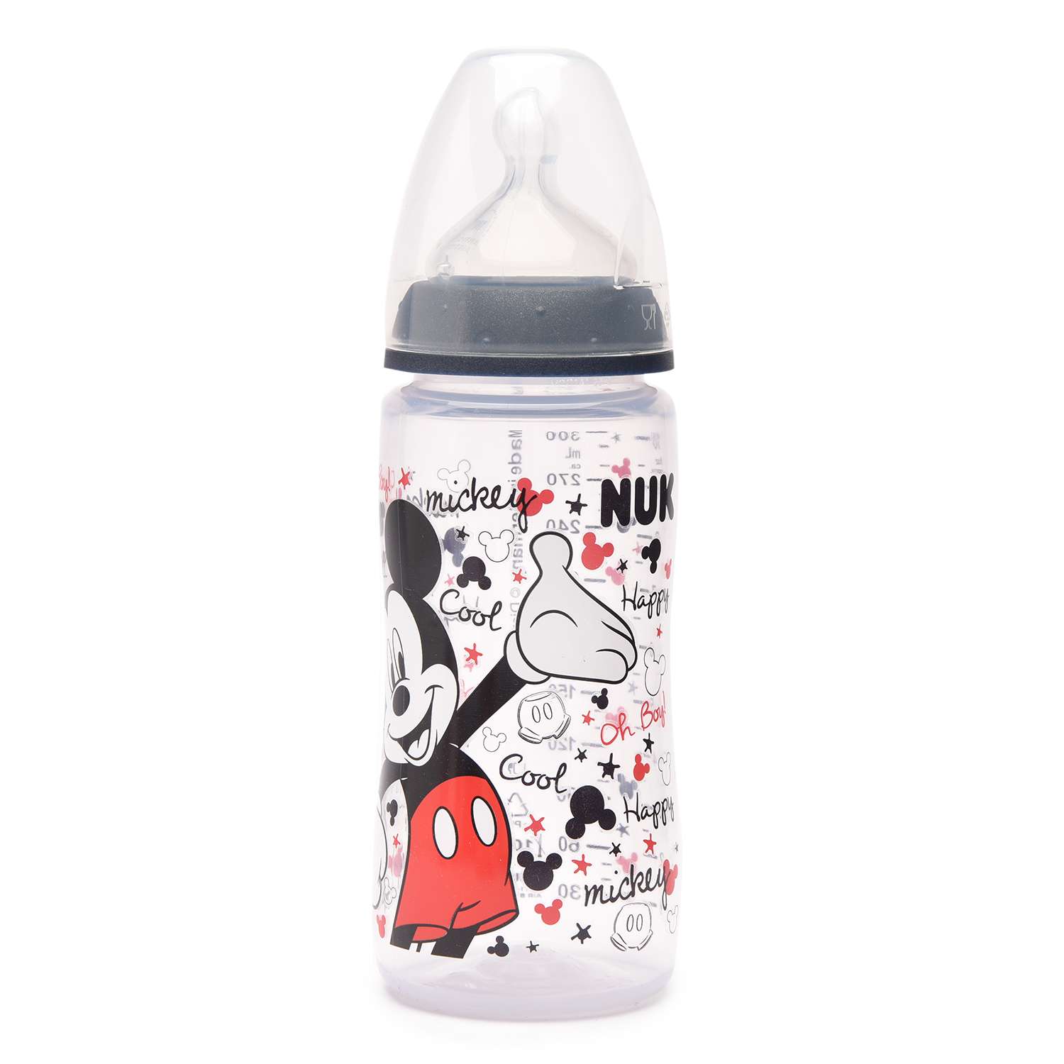 Бутылочка Nuk Disney Mickey 2 300мл 6-18месяцев - фото 1