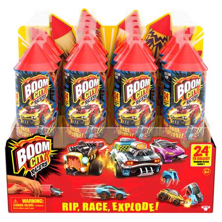 Игрушка Boom City Racers Машинка в непрозрачной упаковке (Сюрприз) 40012