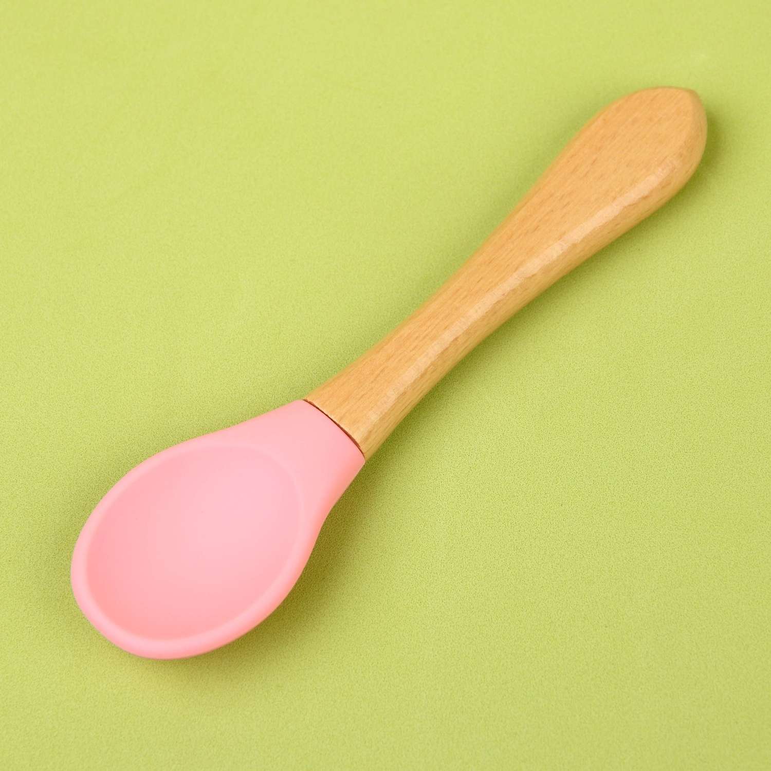 Набор для кормления Mum and Baby миска на присоске ложка цвет розовый - фото 4
