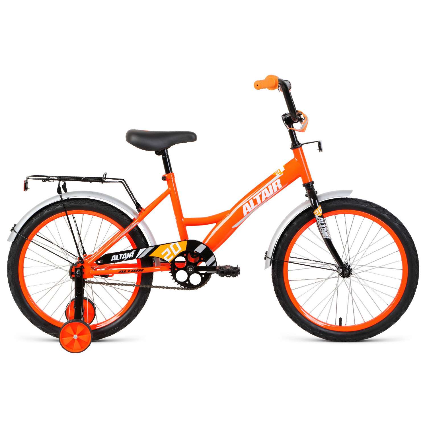 Велосипед детский Altair Kids 20 ярко-оранжевый - фото 1