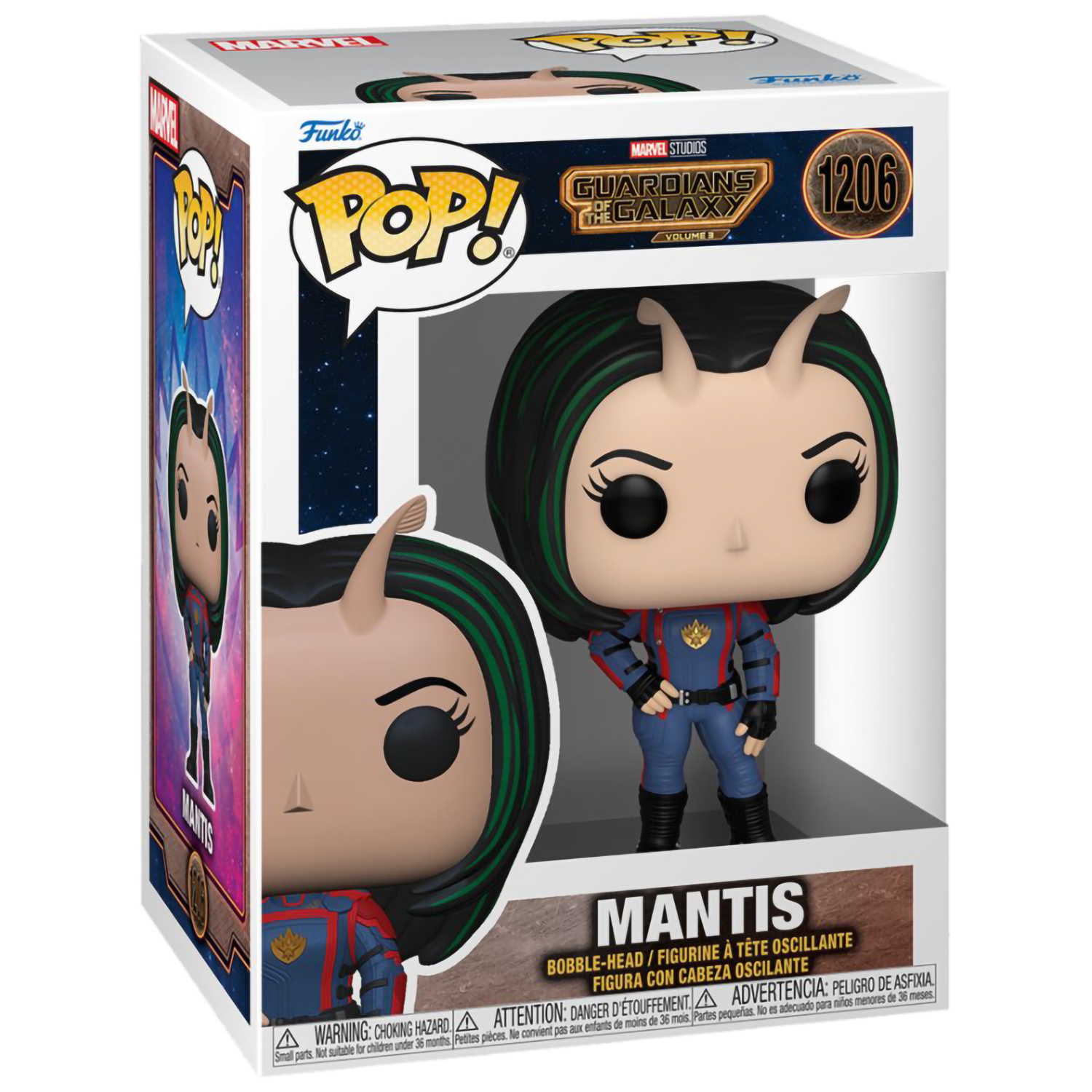 Фигурка Funko POP! Bobble Marvel Guardians Of The Galaxy 3 Mantis (1206) 68048 - фото 2