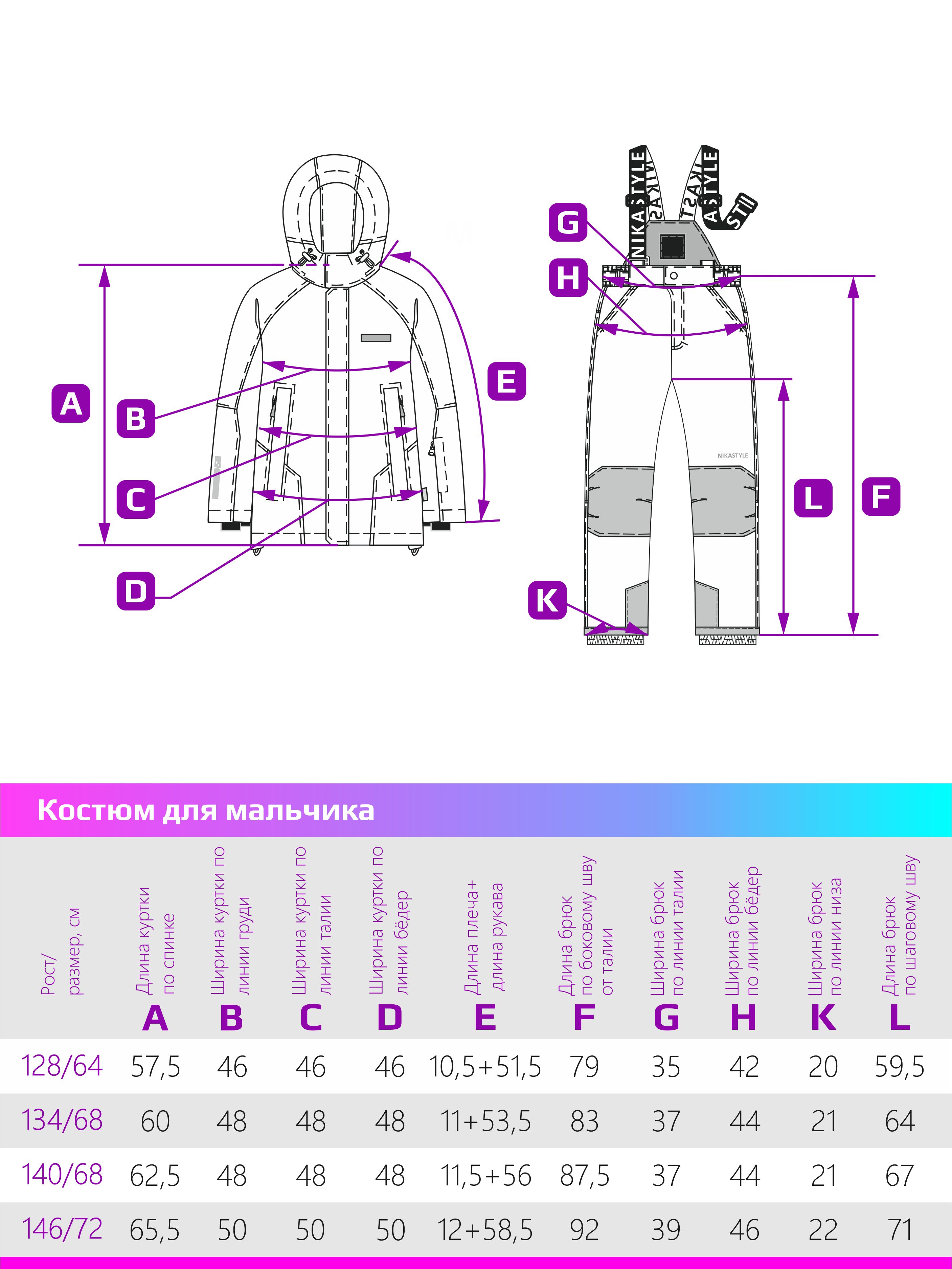 Костюм NIKASTYLE 7з7324 мох/черный - фото 2